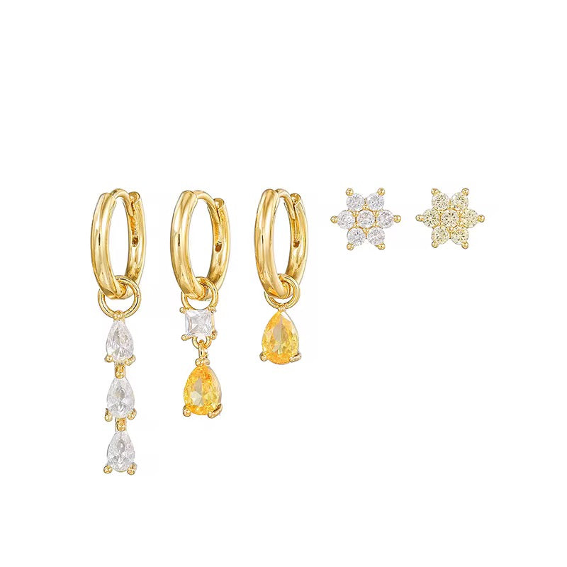 Stackable earring set